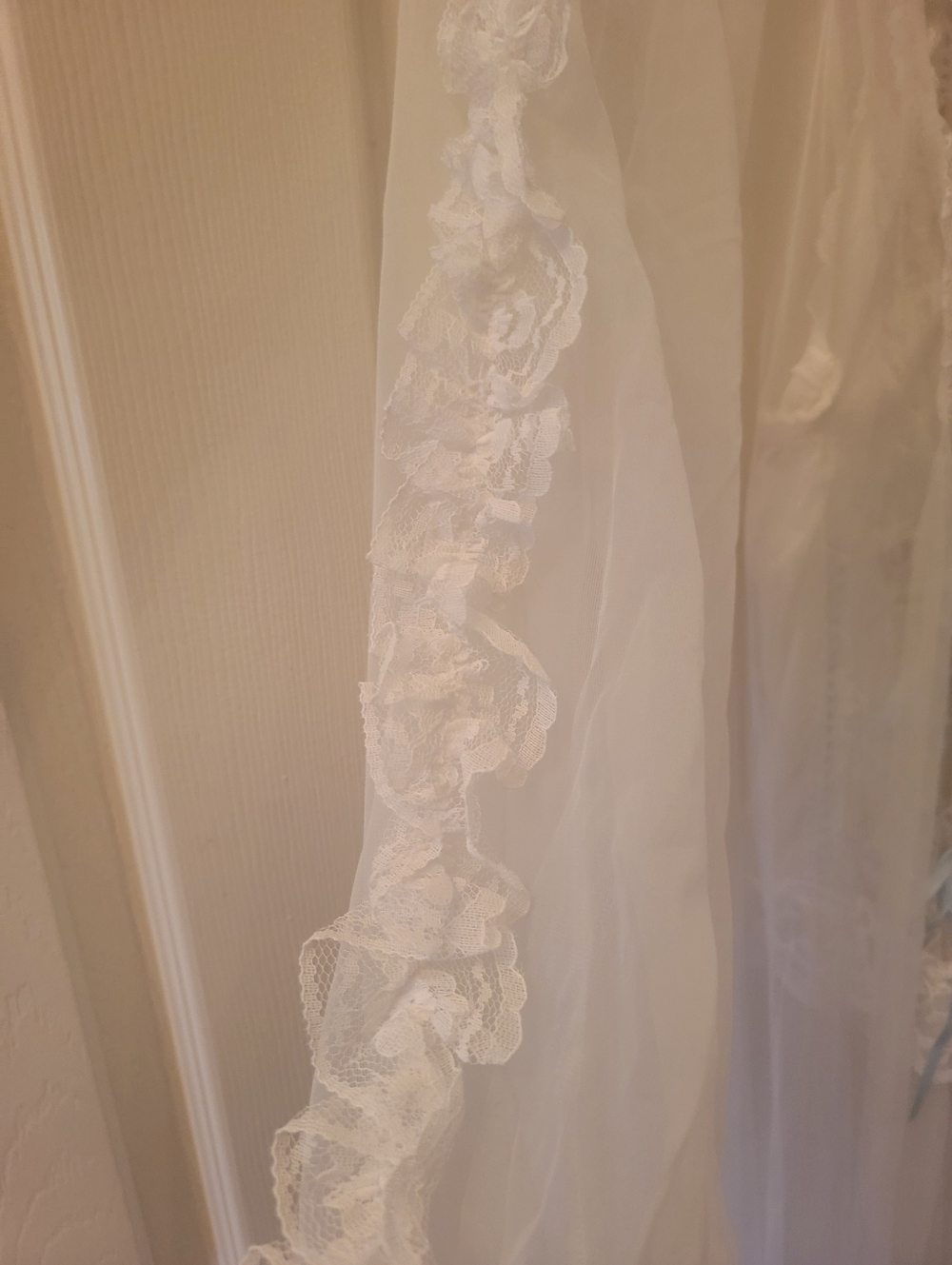 1980s Bridal Peignoir Set Excellent - Picture 12 of 16